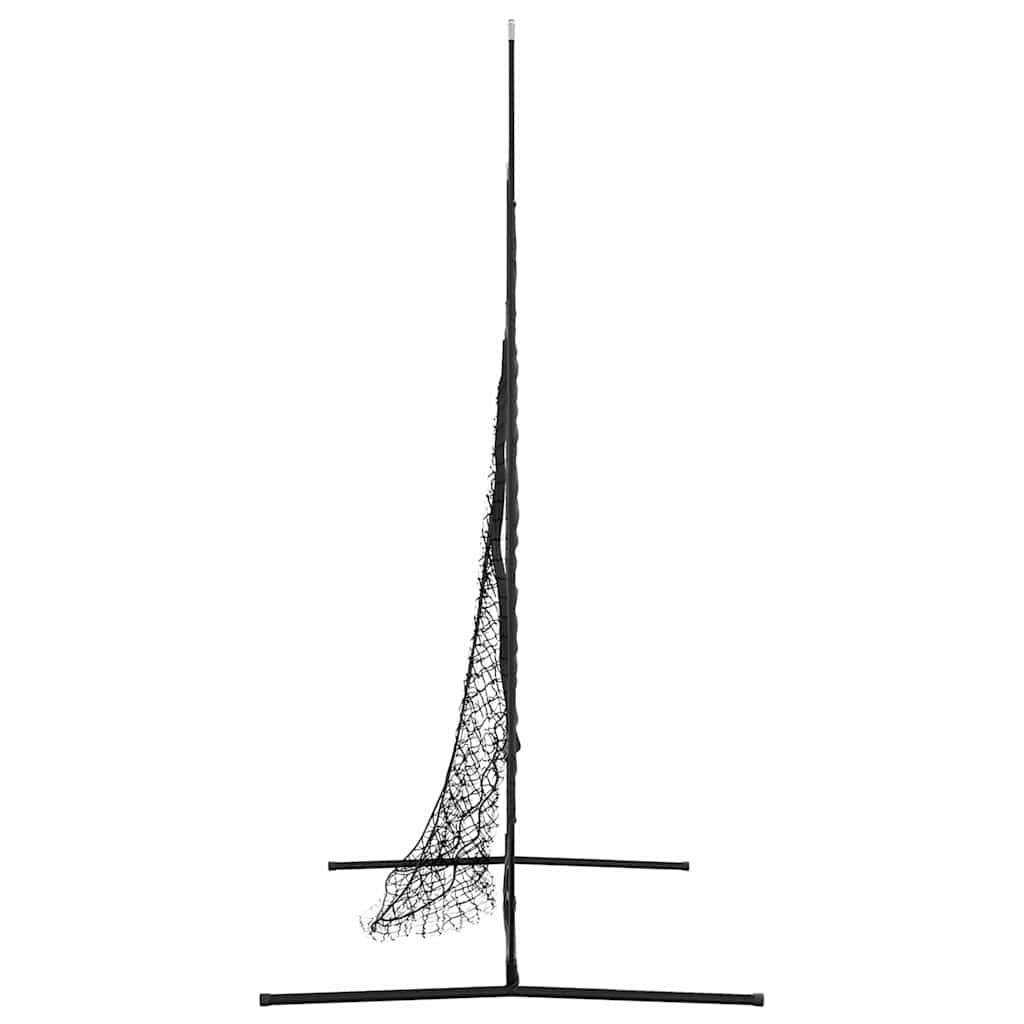 Baseball-Übungsnetz Schwarz 250 x 106 x 209 cm Polyester