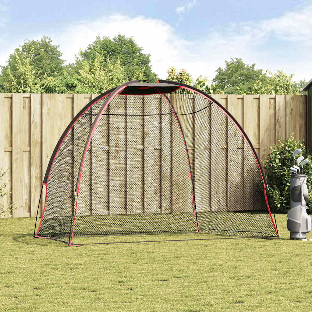 Golf Trainingshilfe Schwarz 314 x 150 x 206 cm Polyester