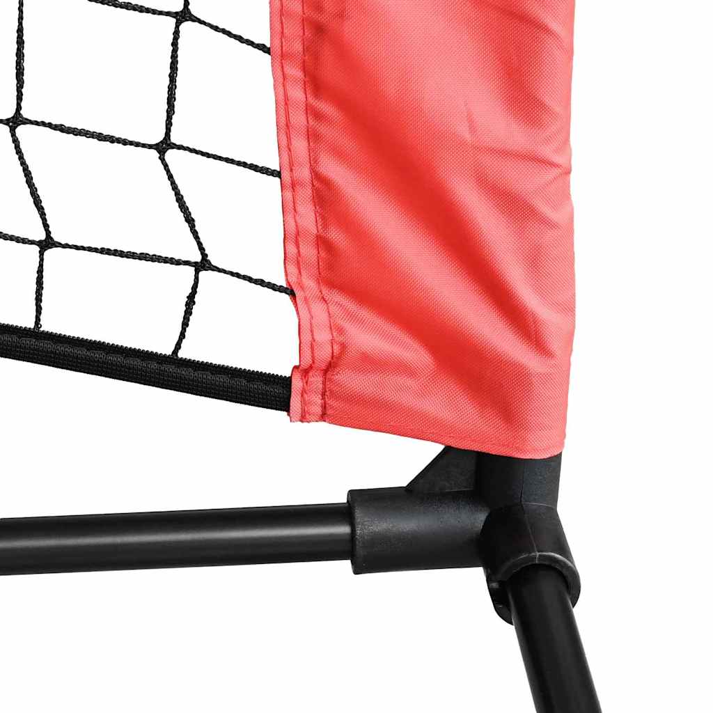 Tennisnetz Schwarz und Rot 396 x 92 x 87 cm Polyester