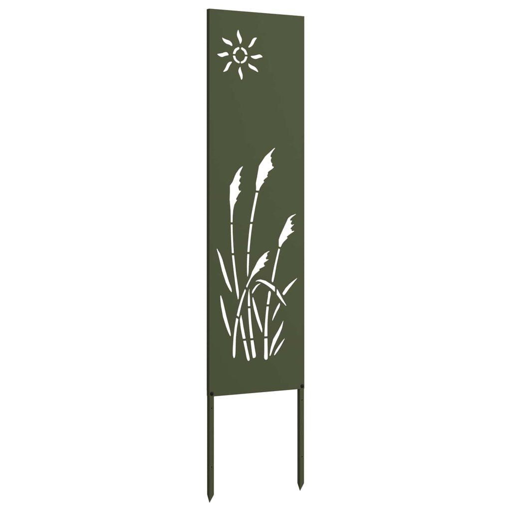 Garten Sichtschutz-Leinwand Olivgrün 32 x 140 cm