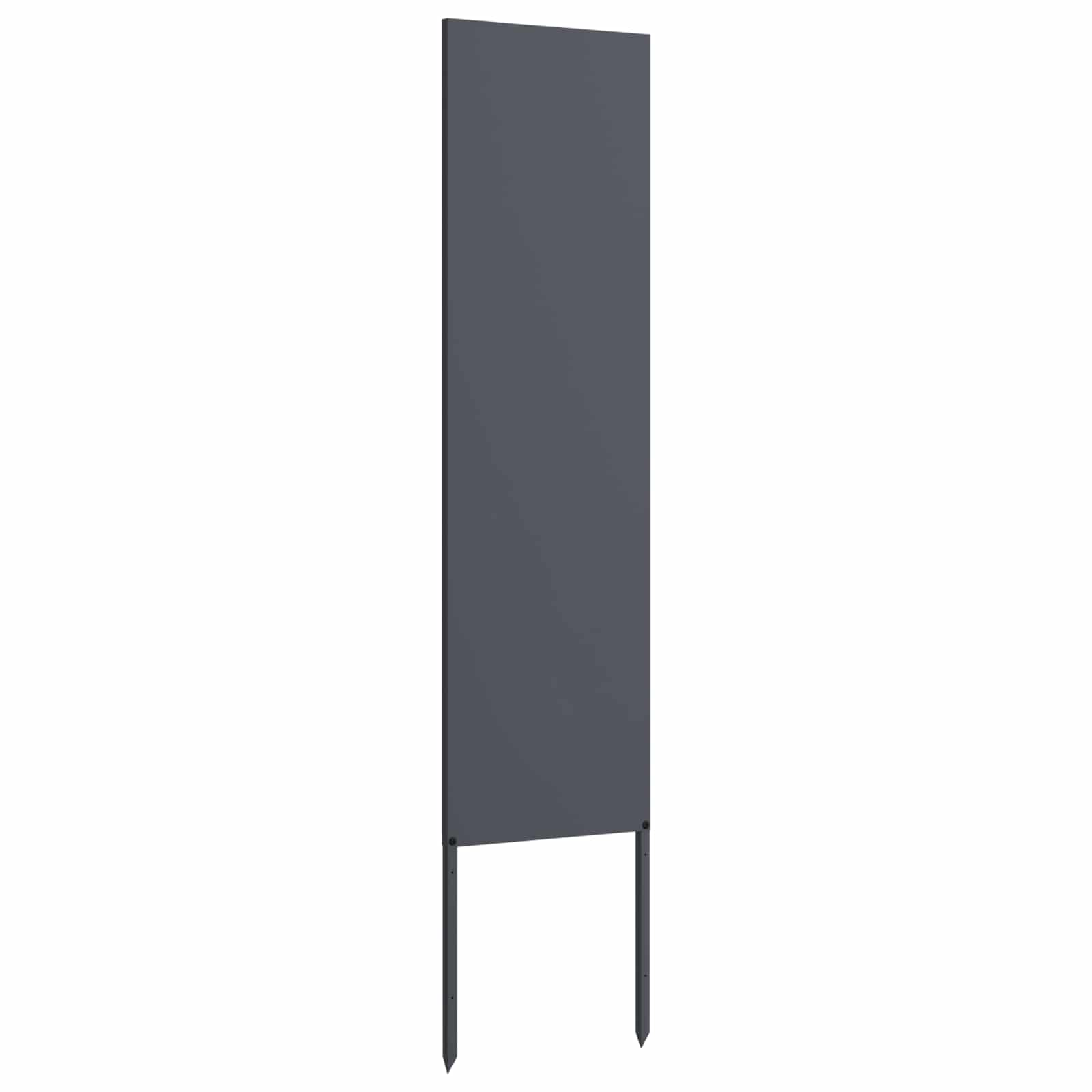 Garten Sichtschutz-Leinwand Anthrazit 32 x 140 cm