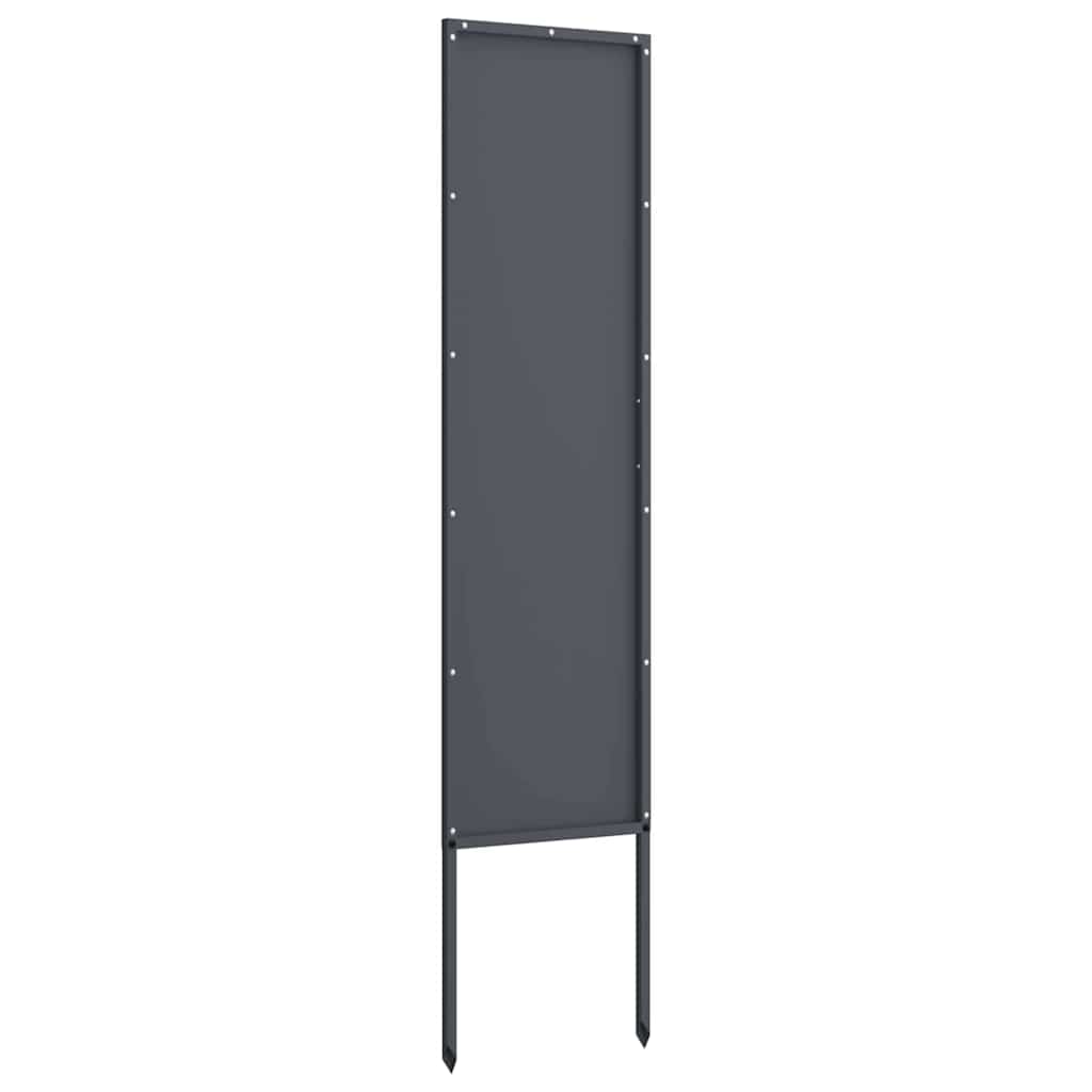 Garten Sichtschutz-Leinwand Anthrazit 32 x 140 cm