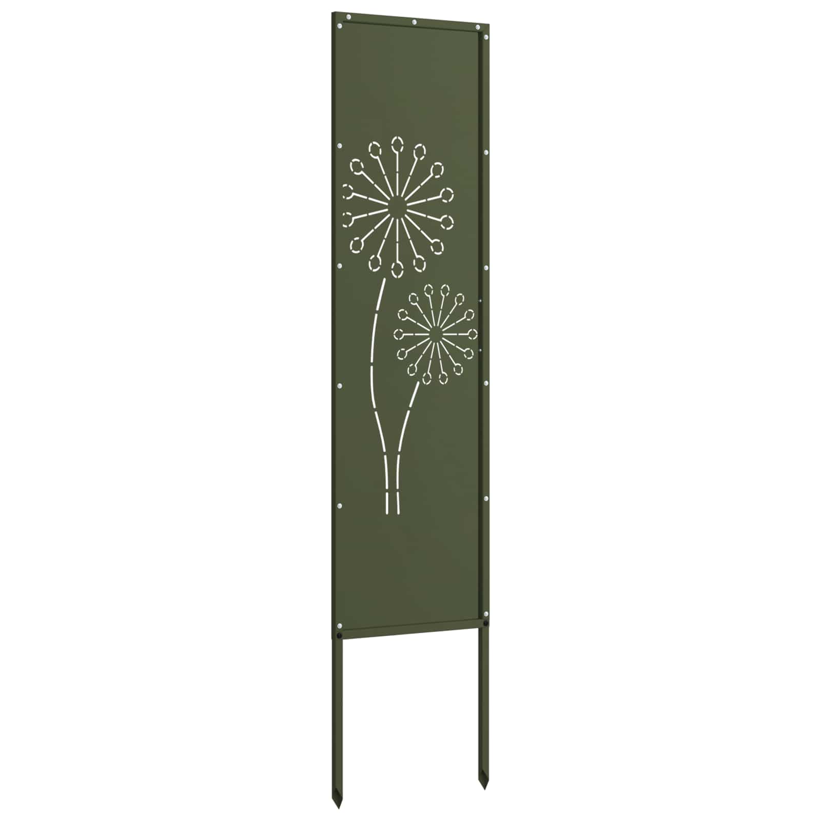 Garten Sichtschutz-Leinwand Olivgrün 32 x 140 cm