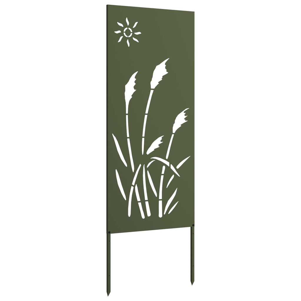 Garten Sichtschutz-Leinwand Olivgrün 50 x 140 cm