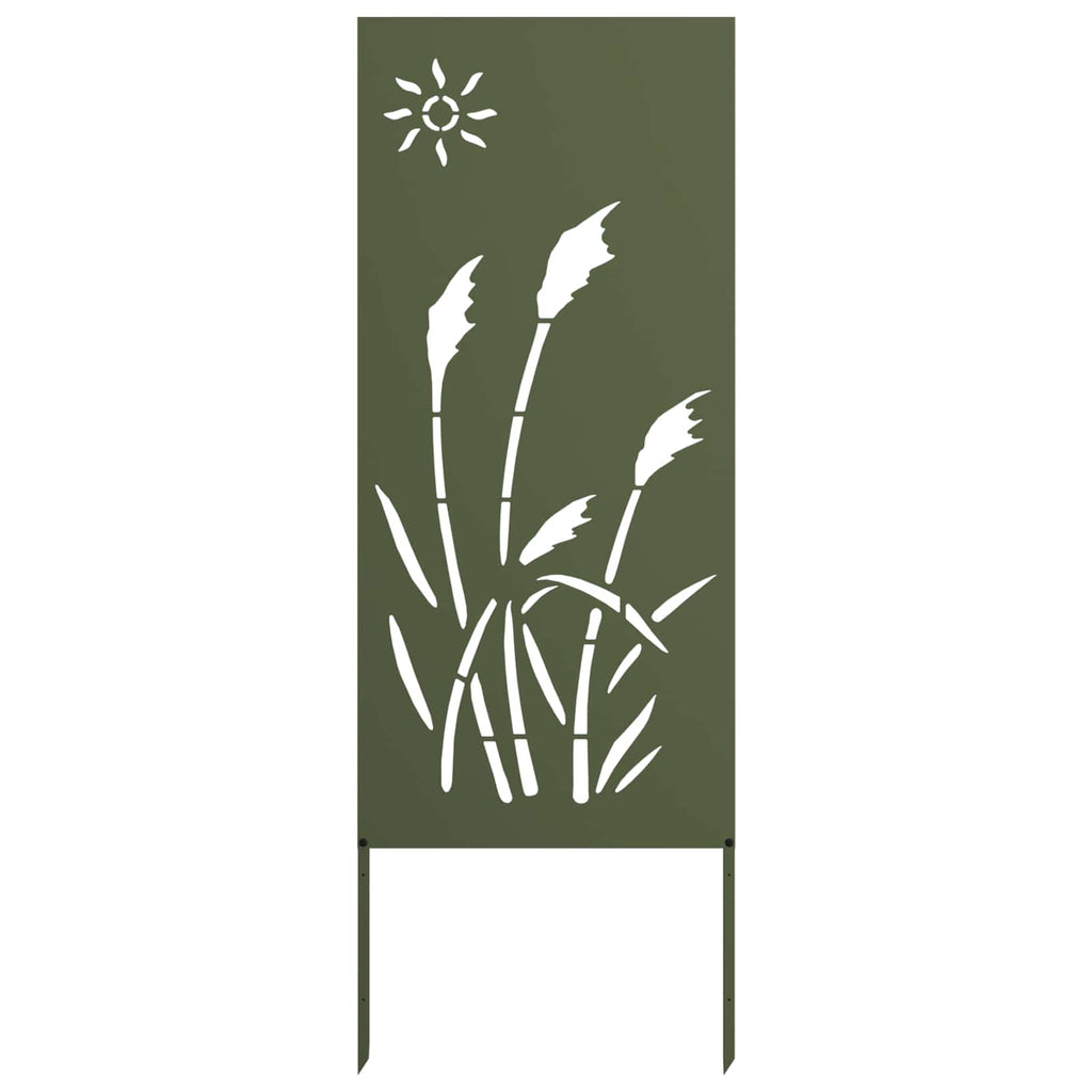 Garten Sichtschutz-Leinwand Olivgrün 50 x 140 cm