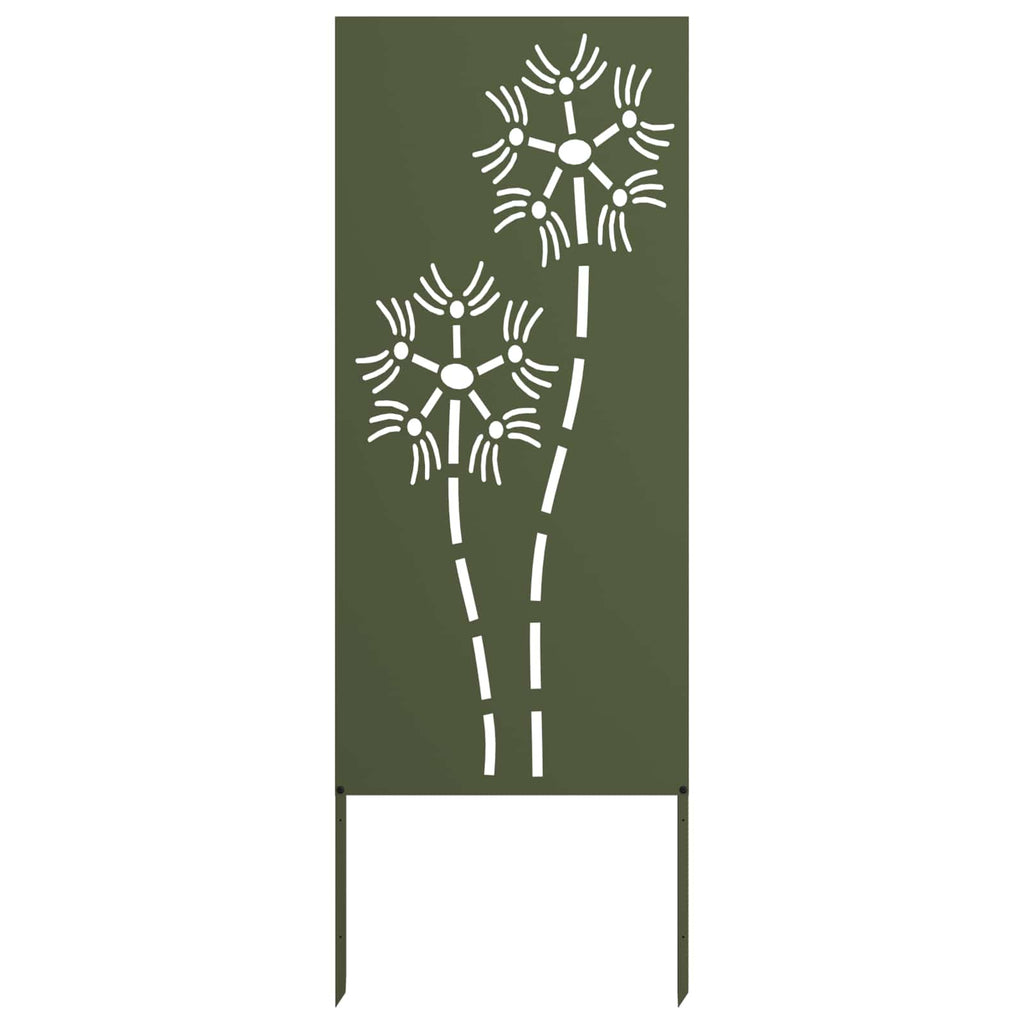Garten Sichtschutz-Leinwand Olivgrün 50 x 140 cm