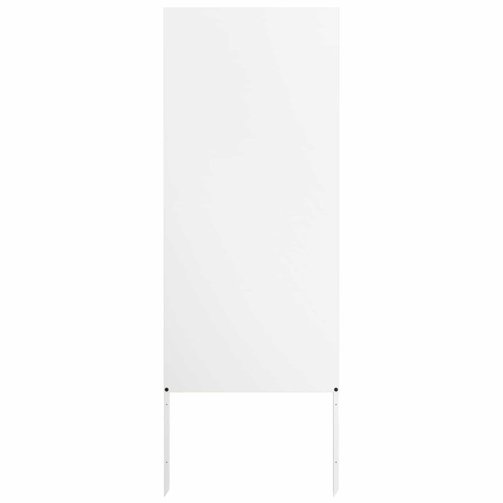 Garten Sichtschutz-Leinwand Weiß 50 x 140 cm