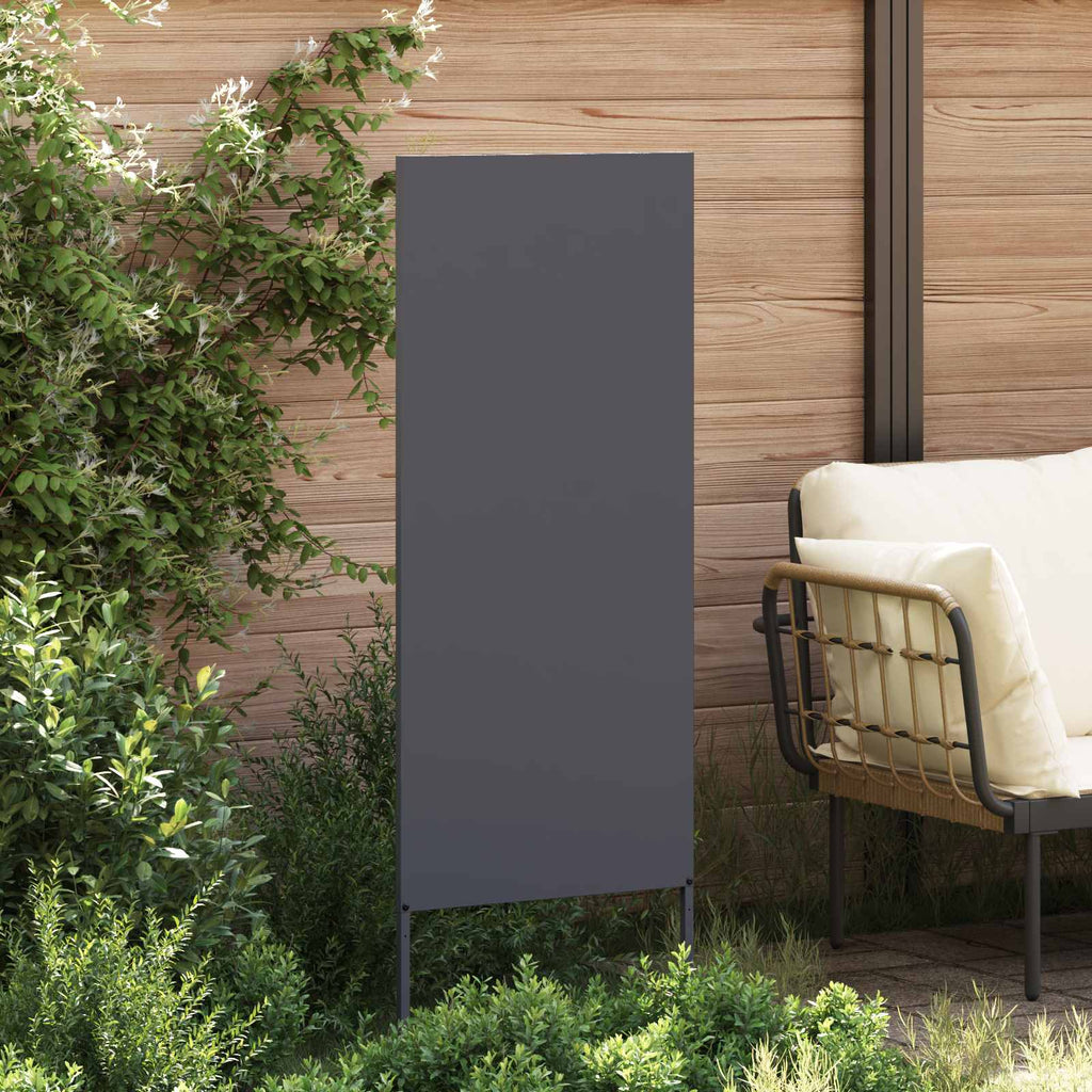Garten Sichtschutz-Leinwand Anthrazit 50 x 140 cm