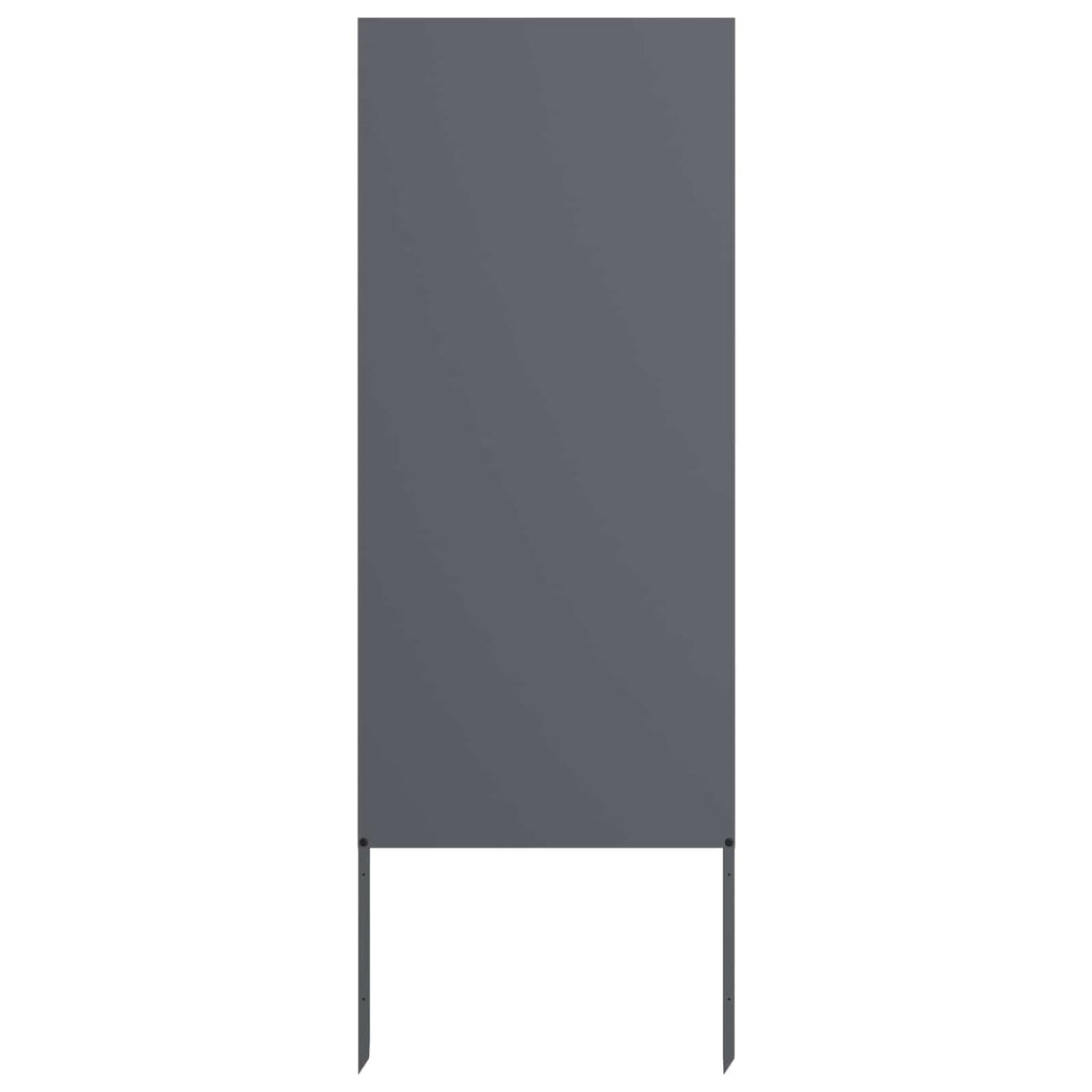 Garten Sichtschutz-Leinwand Anthrazit 50 x 140 cm