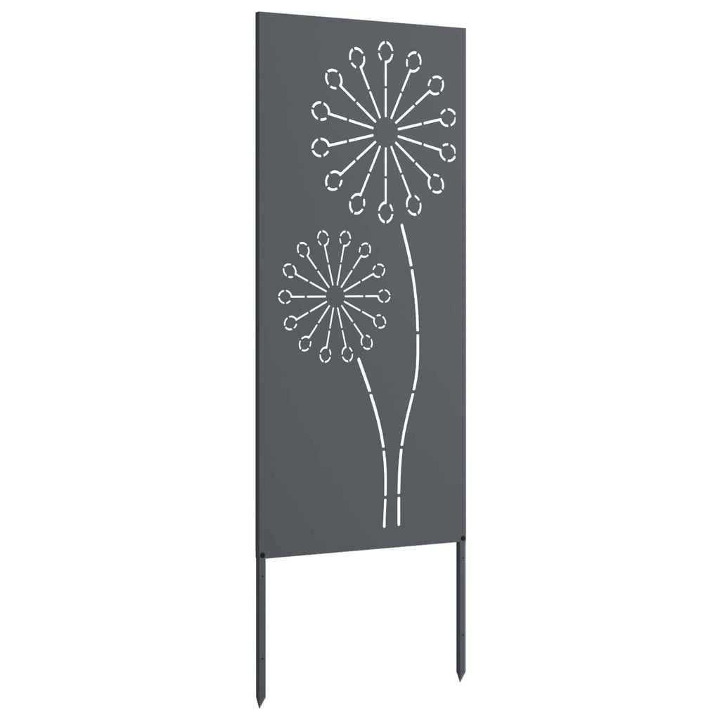 Garten Sichtschutz-Leinwand Anthrazit 50 x 140 cm