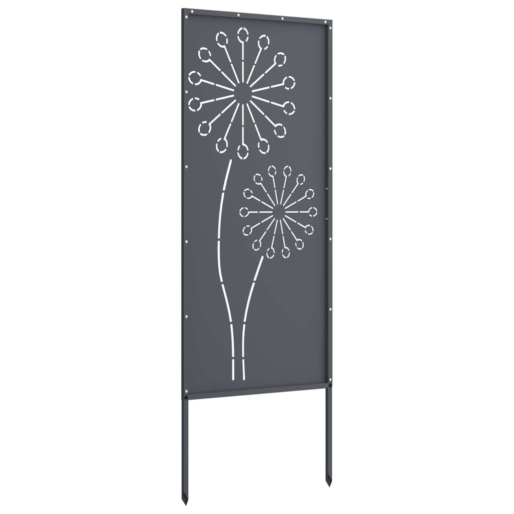 Garten Sichtschutz-Leinwand Anthrazit 50 x 140 cm
