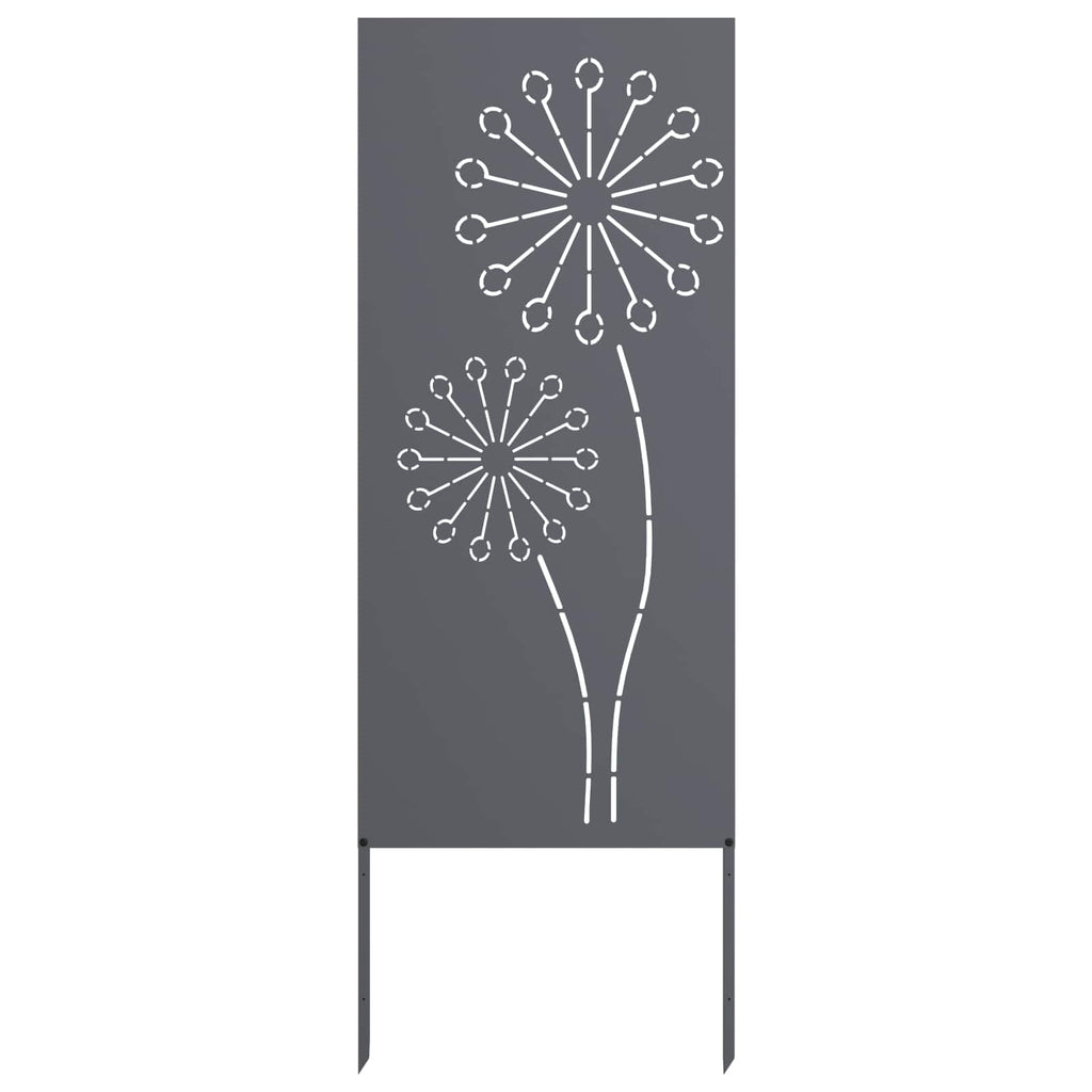 Garten Sichtschutz-Leinwand Anthrazit 50 x 140 cm