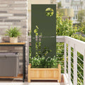 Garten Sichtschutz-Leinwand Olivgrün 50 x 140 cm