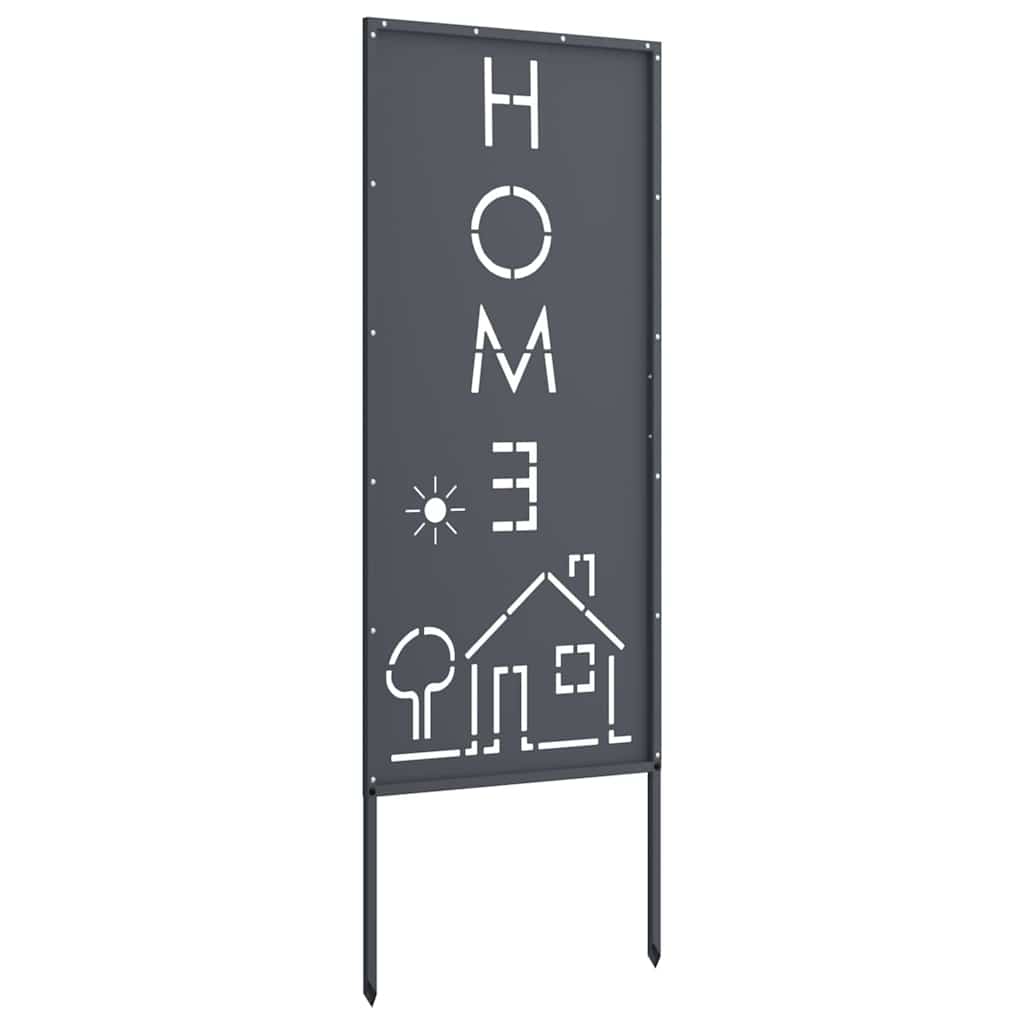 Garten Sichtschutz-Leinwand Anthrazit 50 x 140 cm