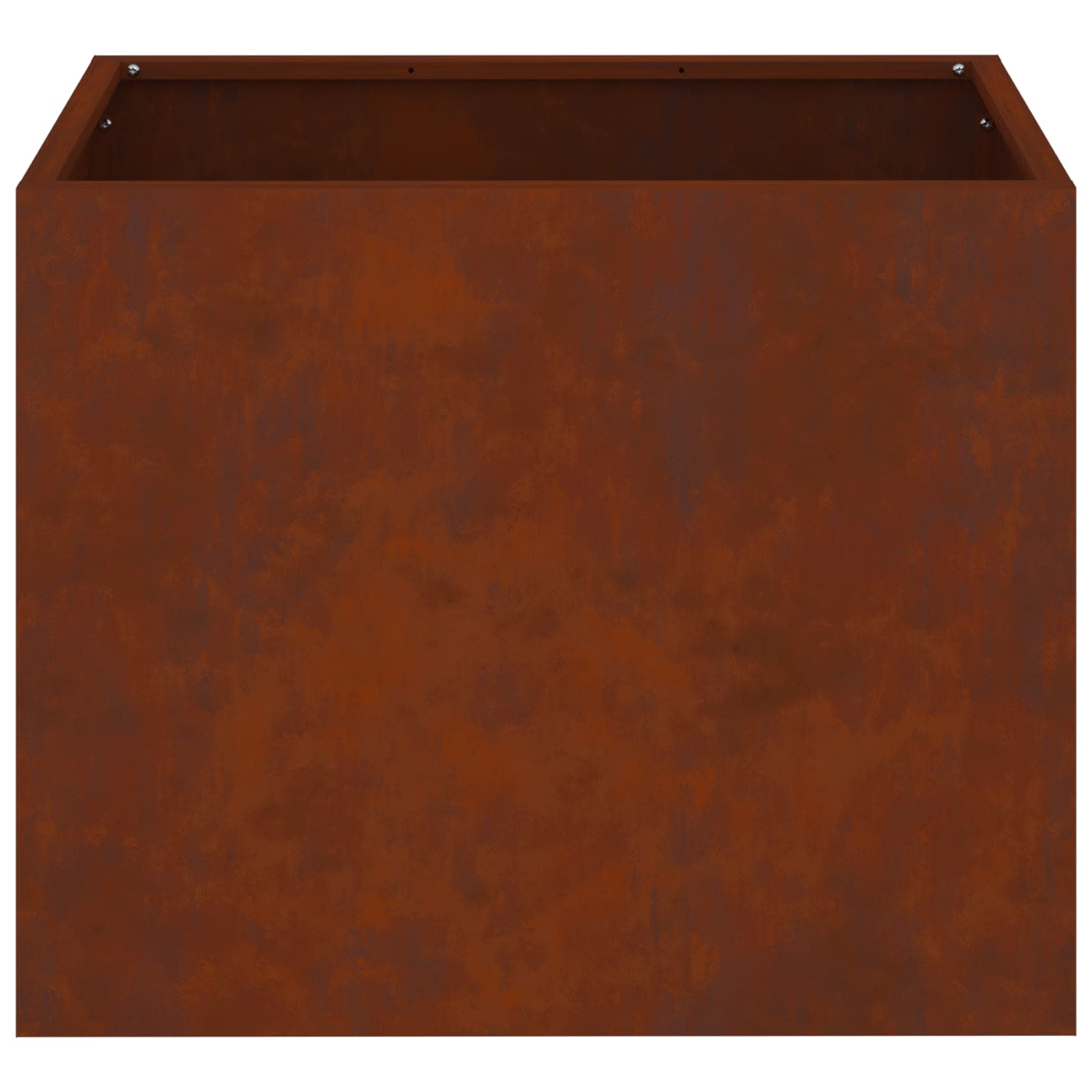 Garten-Pflanzgefäß Wetterfeststahl 50 x 32 x 40 cm
