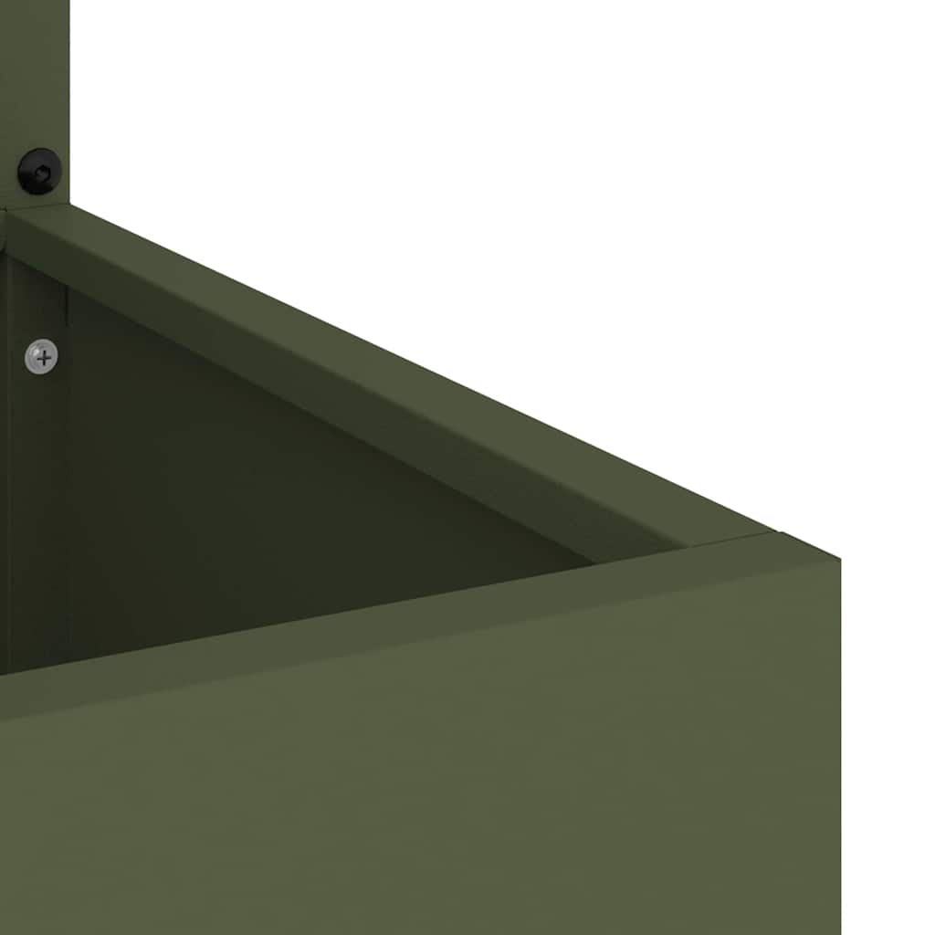Garten Sichtschutz-Leinwand Olivgrün 32 x 150 cm