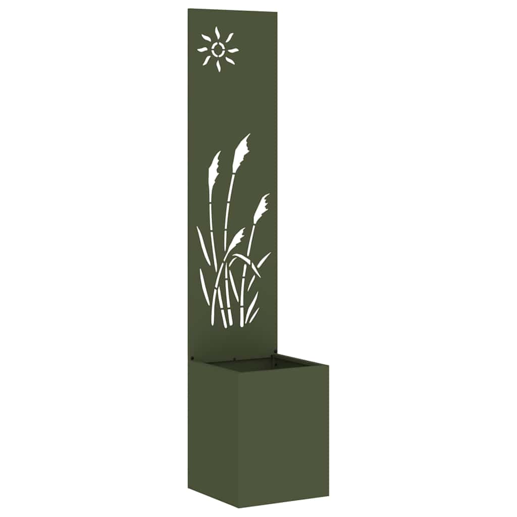 Garten Sichtschutz-Leinwand Olivgrün 32 x 150 cm