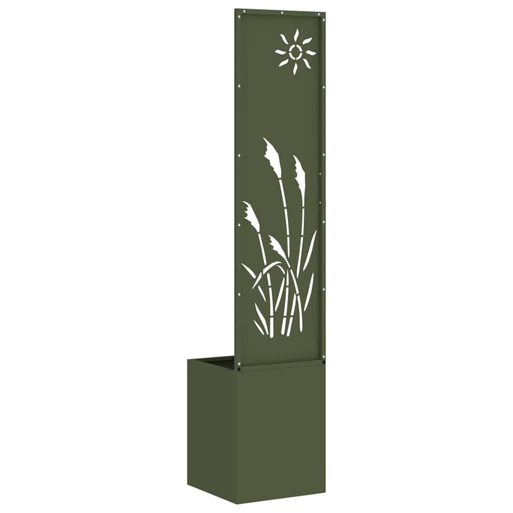 Garten Sichtschutz-Leinwand Olivgrün 32 x 150 cm