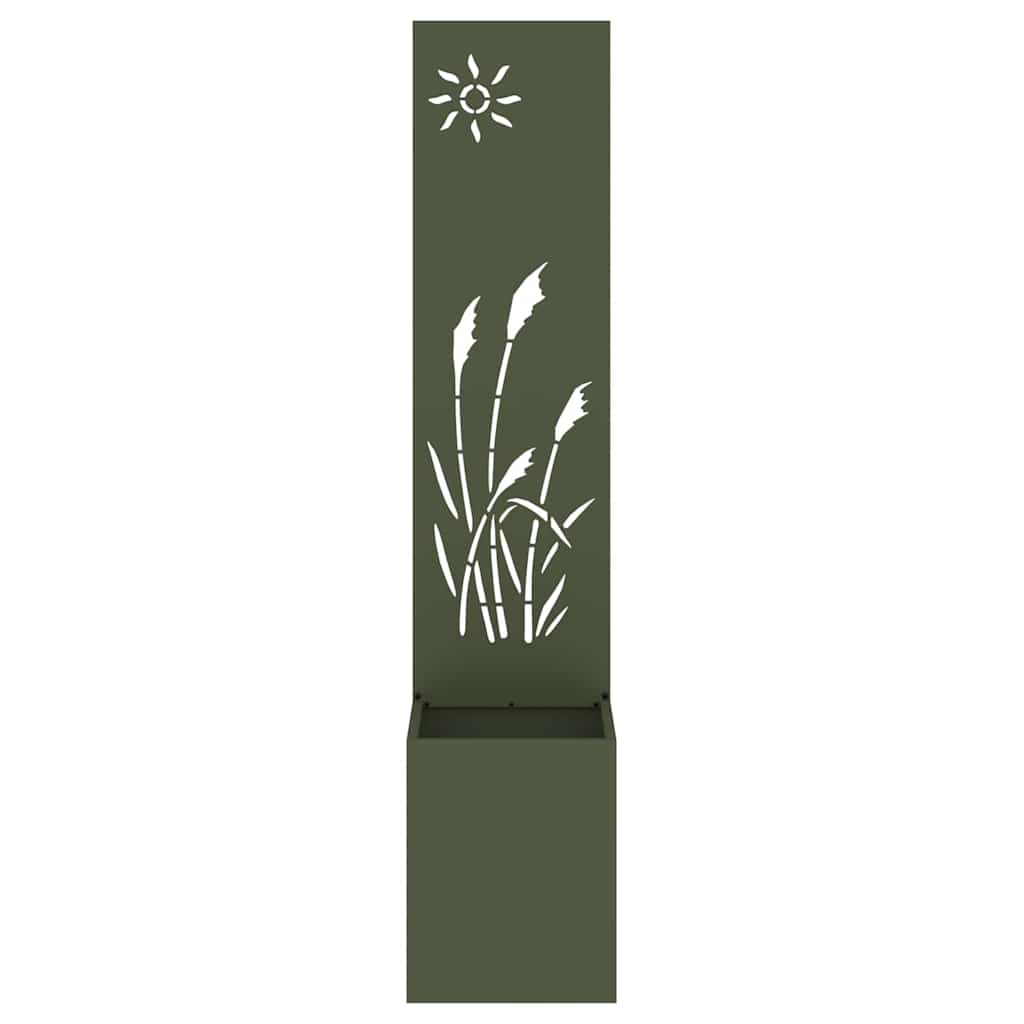 Garten Sichtschutz-Leinwand Olivgrün 32 x 150 cm
