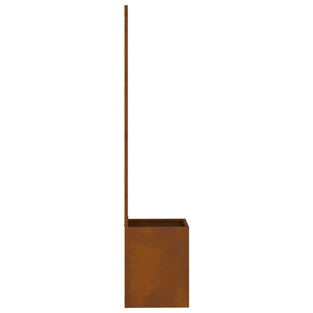 Garten Sichtschutz-Leinwand Rostig 32 x 150 cm Wetterfeststahl