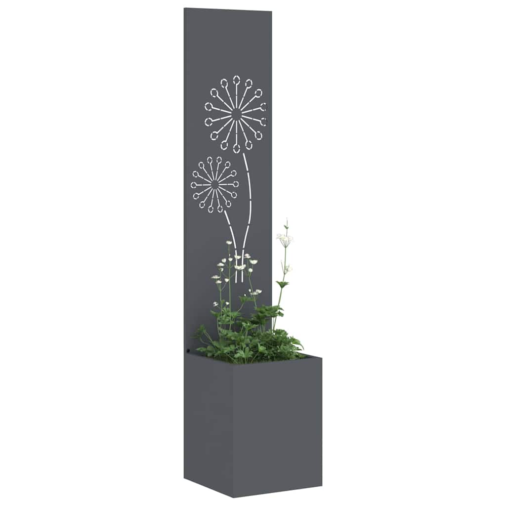 Garten Sichtschutz-Leinwand Anthrazit 32 x 150 cm
