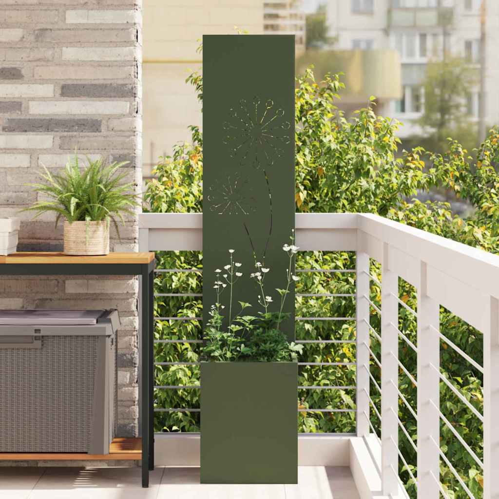 Garten Sichtschutz-Leinwand Olivgrün 32 x 150 cm