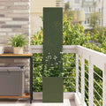 Garten Sichtschutz-Leinwand Olivgrün 32 x 150 cm