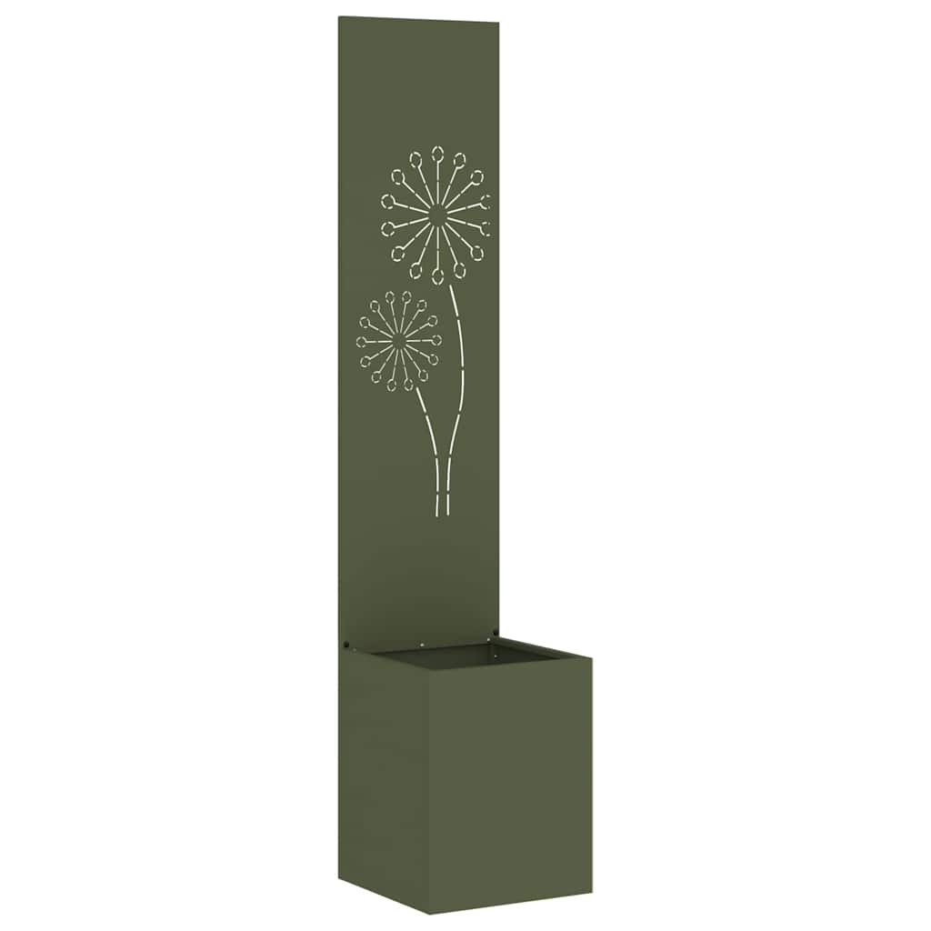 Garten Sichtschutz-Leinwand Olivgrün 32 x 150 cm