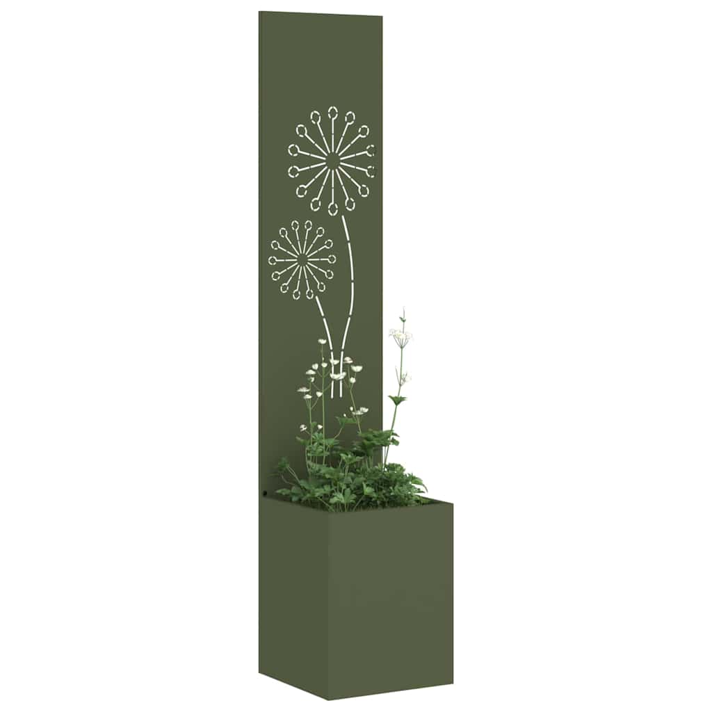 Garten Sichtschutz-Leinwand Olivgrün 32 x 150 cm