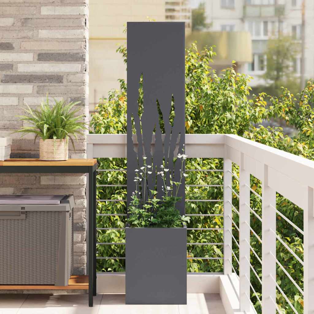 Garten Sichtschutz-Leinwand Anthrazit 32 x 150 cm