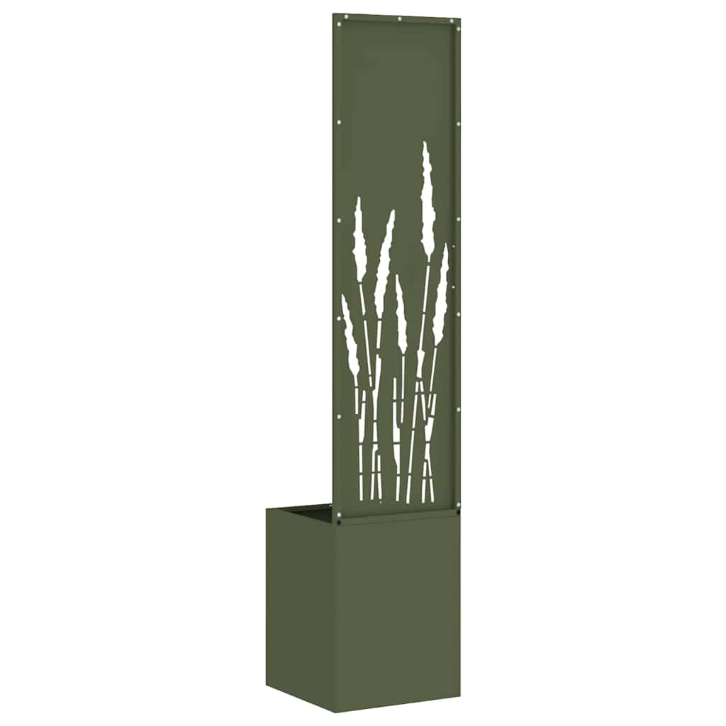 Garten Sichtschutz-Leinwand Olivgrün 32 x 150 cm