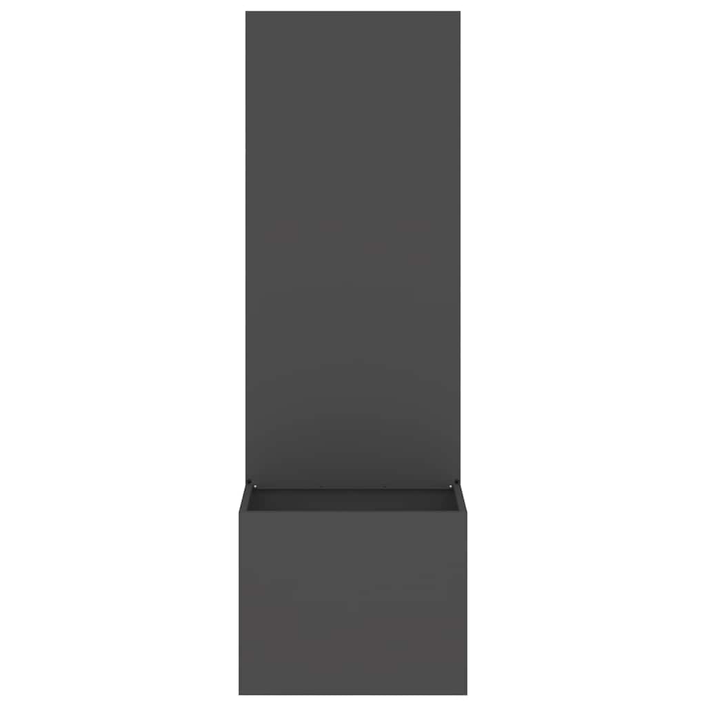 Garten Sichtschutz-Leinwand Schwarz 50 x 150 cm