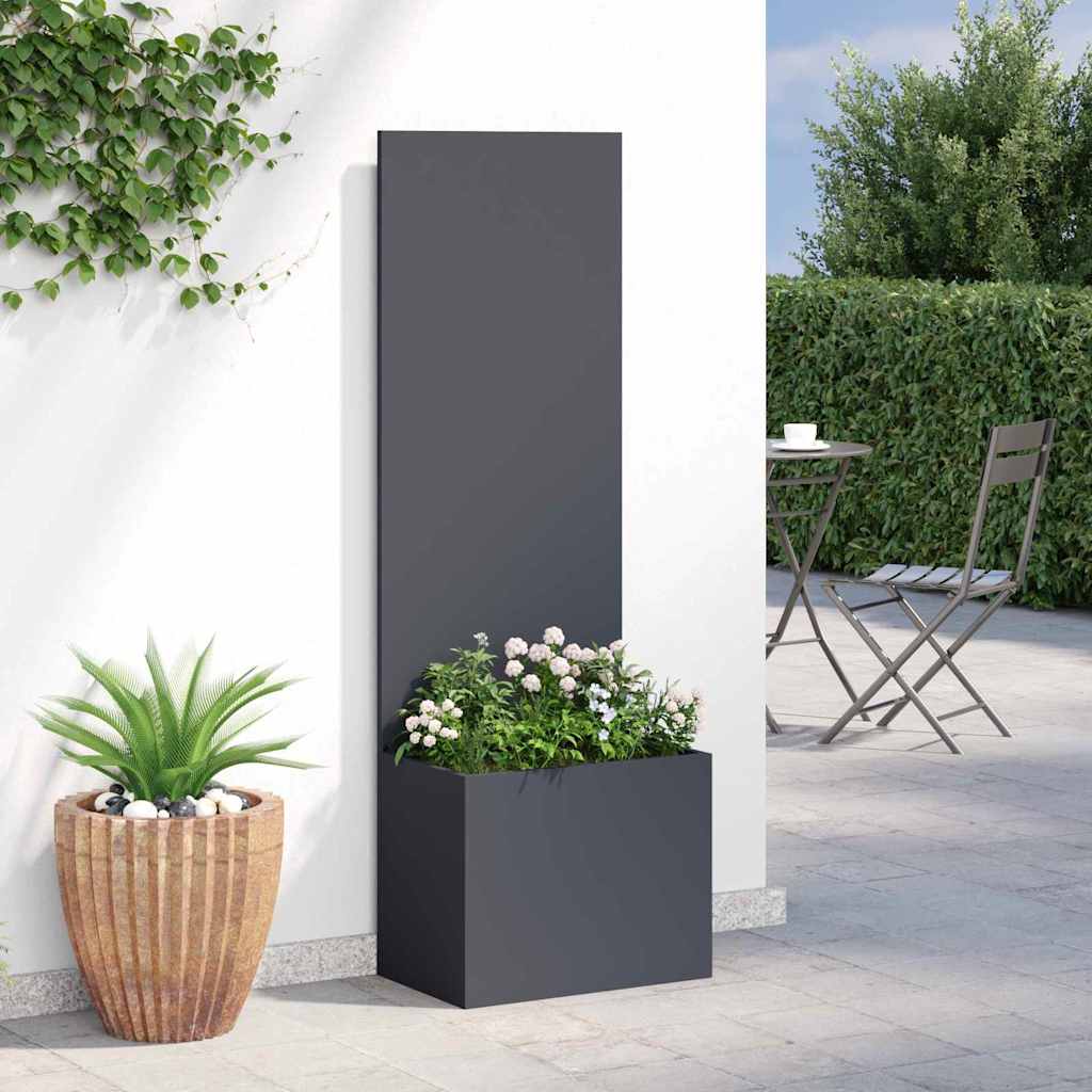 Garten Sichtschutz-Leinwand Anthrazit 50 x 150 cm