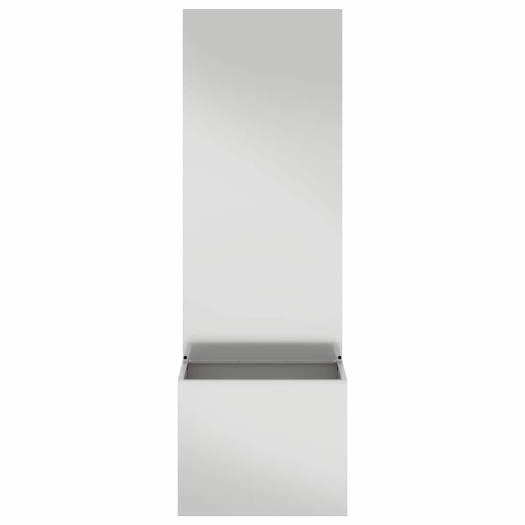 Garten Sichtschutz-Leinwand Silber 50 x 32 x 150 cm