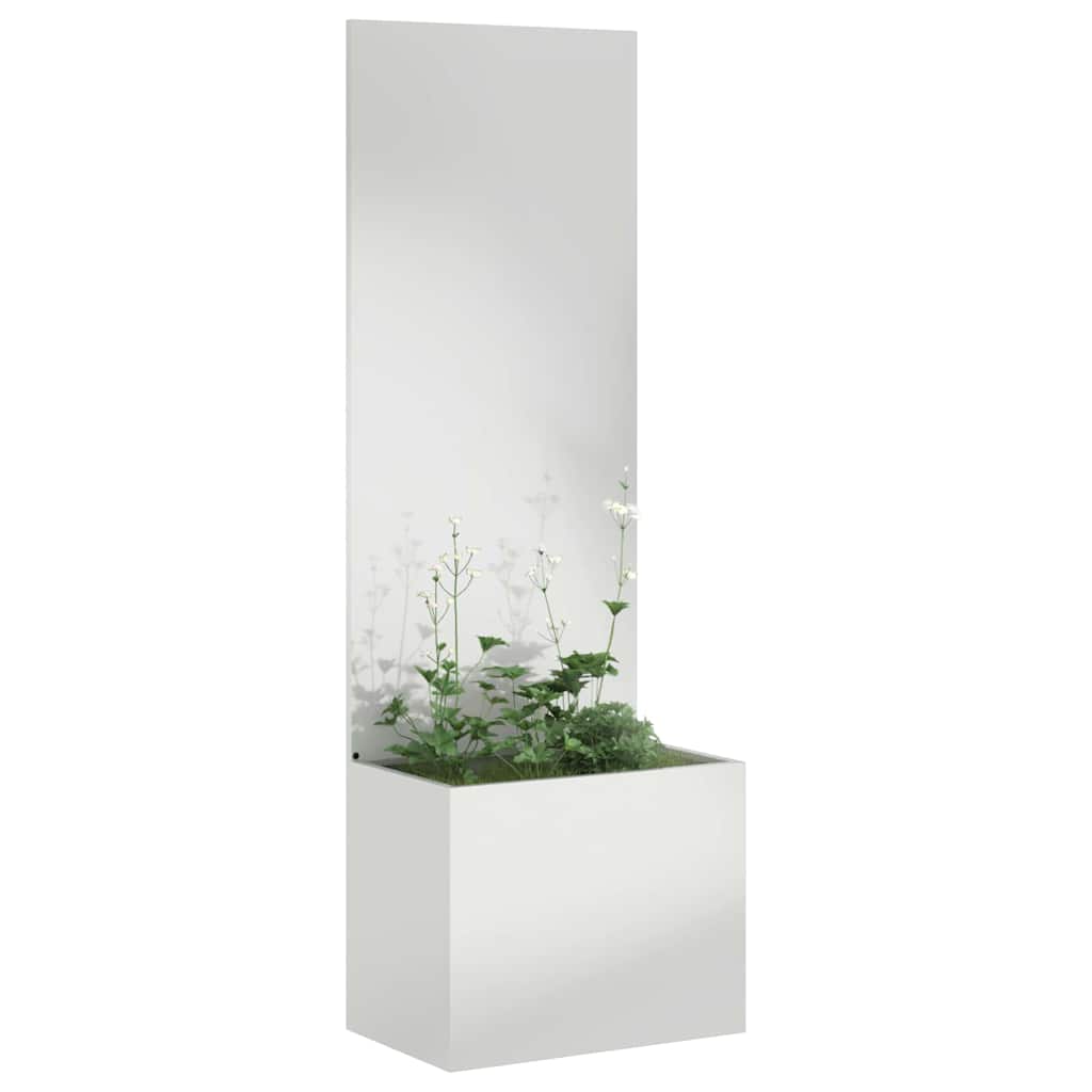 Garten Sichtschutz-Leinwand Silber 50 x 32 x 150 cm