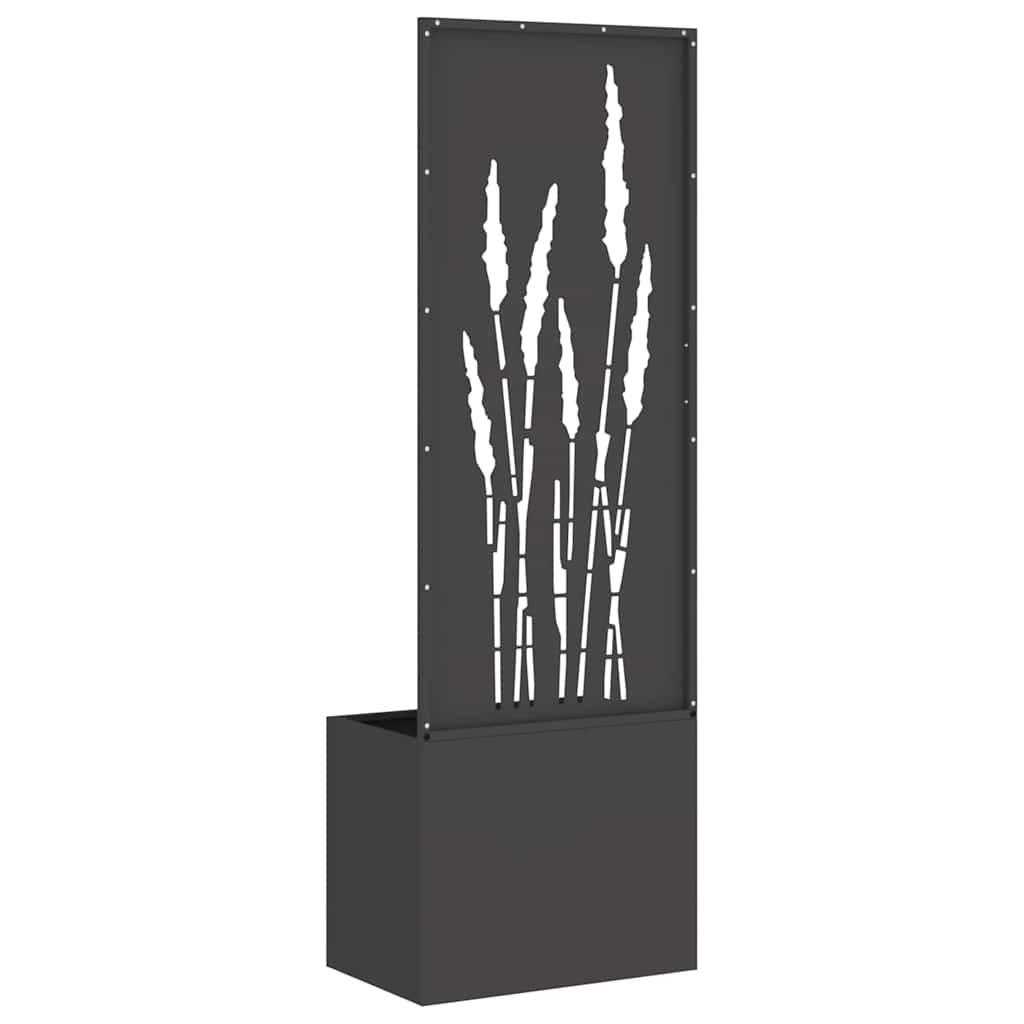 Garten Sichtschutz-Leinwand Schwarz 50 x 150 cm