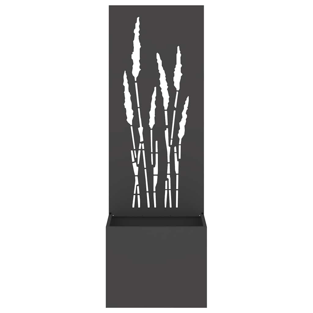 Garten Sichtschutz-Leinwand Schwarz 50 x 150 cm