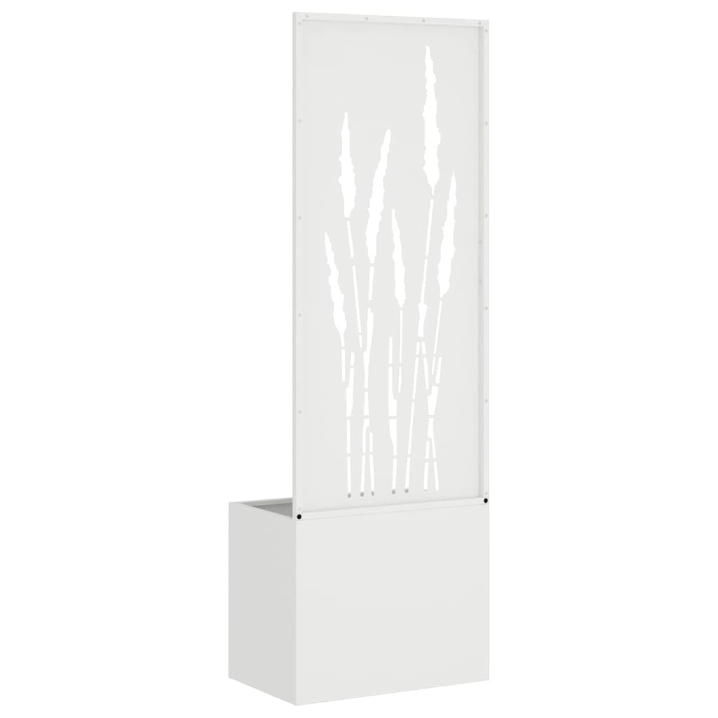 Garten Sichtschutz-Leinwand Weiß 50 x 150 cm