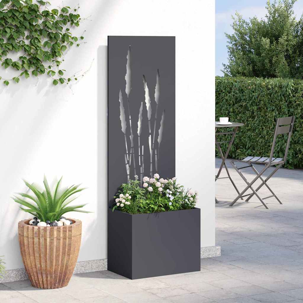 Garten Sichtschutz-Leinwand Anthrazit 50 x 150 cm