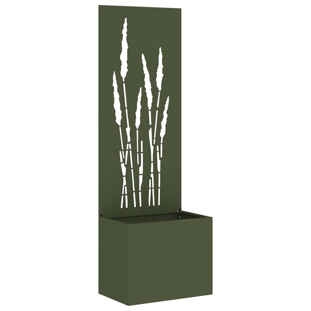 Garten Sichtschutz-Leinwand Olivgrün 50 x 150 cm