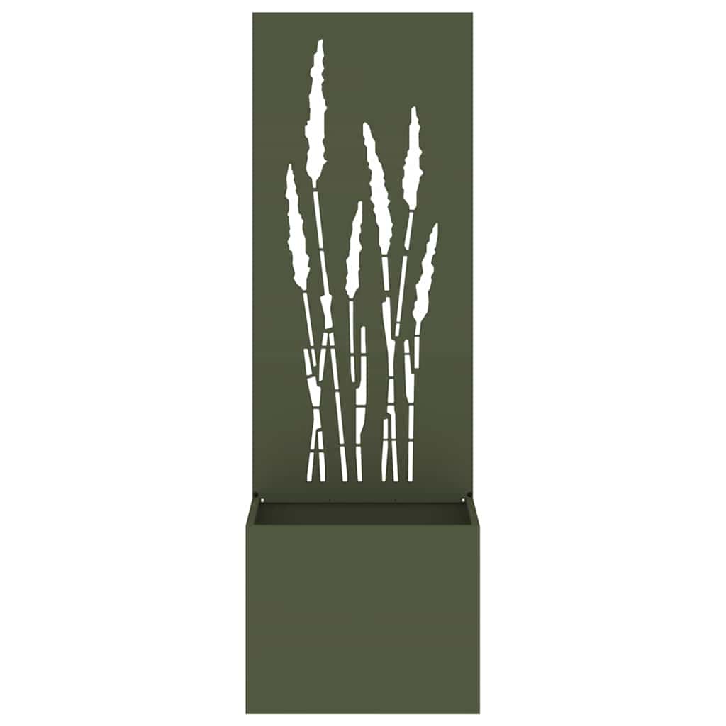Garten Sichtschutz-Leinwand Olivgrün 50 x 150 cm