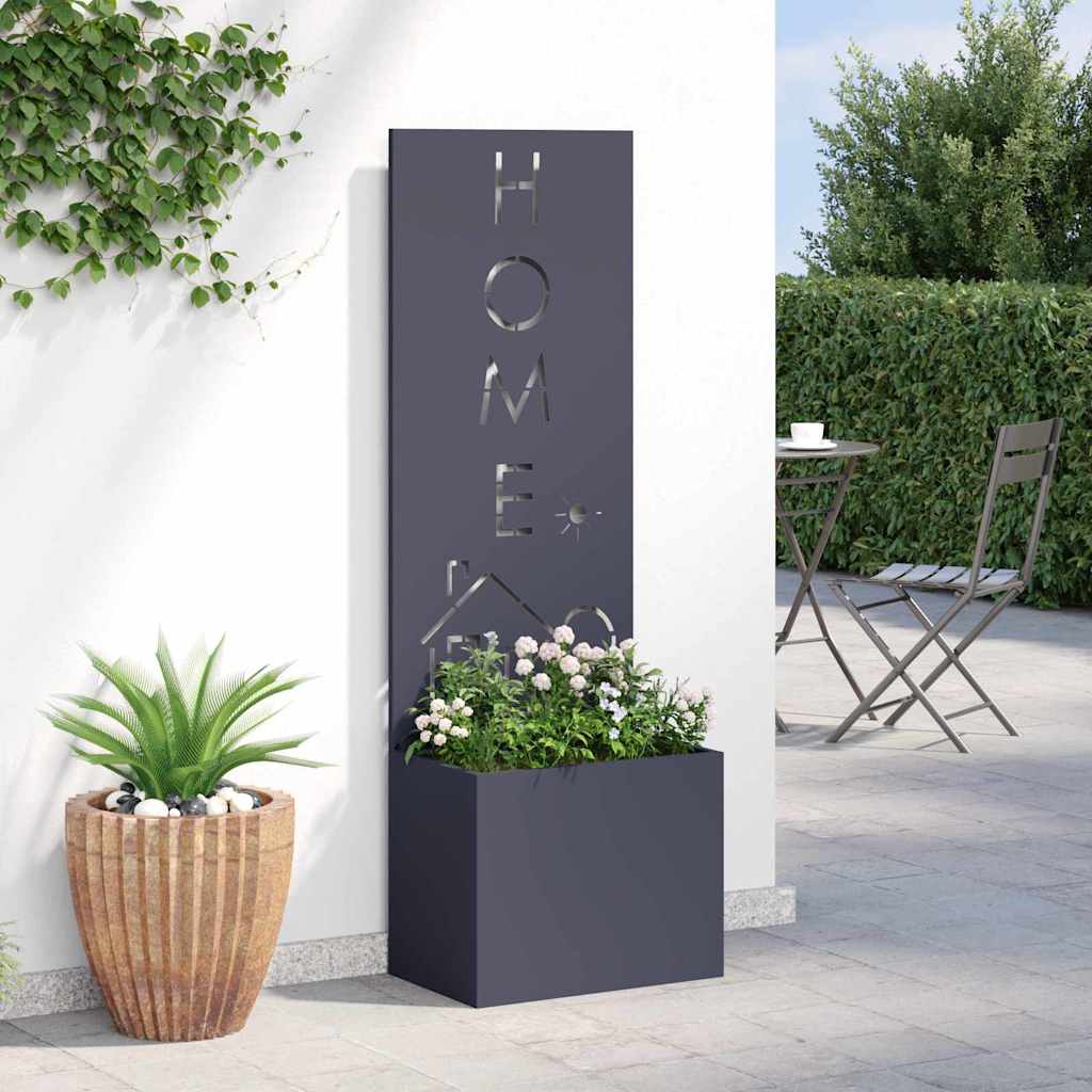 Garten Sichtschutz-Leinwand Anthrazit 50 x 150 cm
