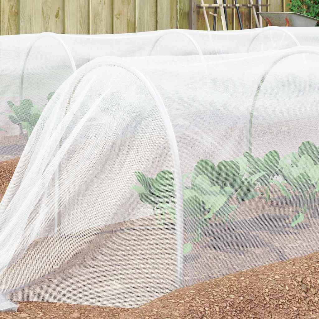 Insektennetz Weiß 2 x 25 m Polyethylen