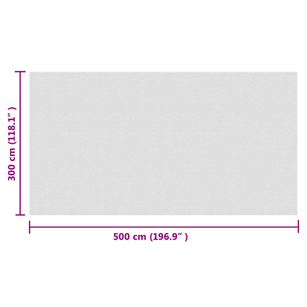 Insektennetz Weiß 3 x 5 m Polyethylen