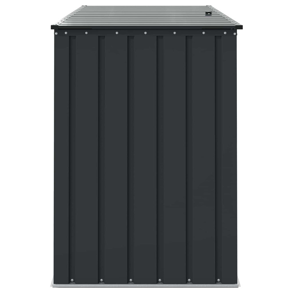 Gartenlagerbox Schwarz 151,5 x 82 x 110,5 cm Stahl