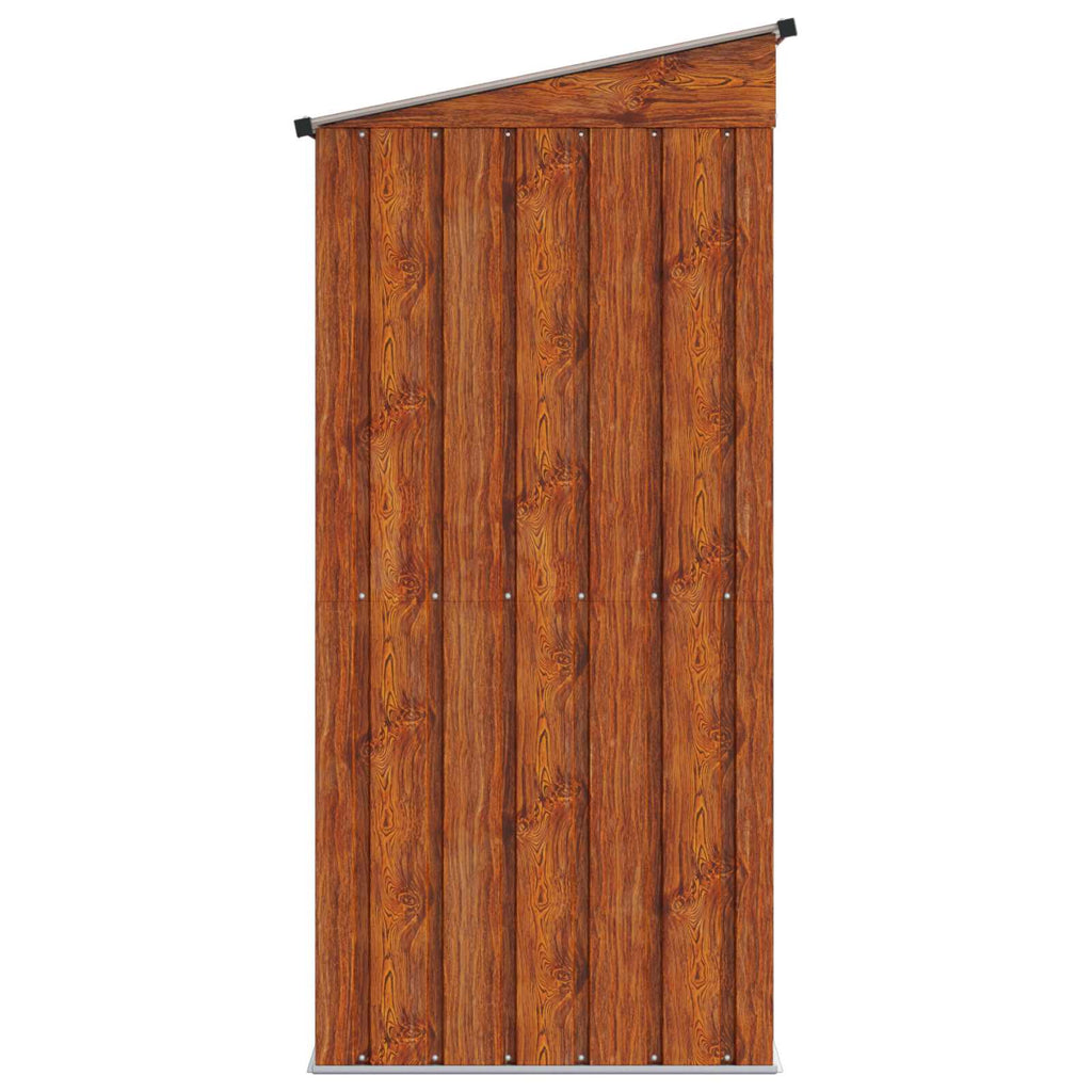 Gartenhütten Braun 137 x 81 x 180 cm Metall