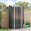 Gartenhütten Anthrazit 103 x 74 x 200 cm Metall