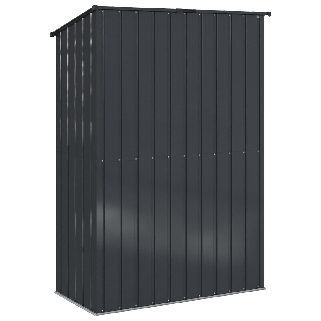 Gartenhütten Anthrazit 140,5 x 74 x 200 cm Metall