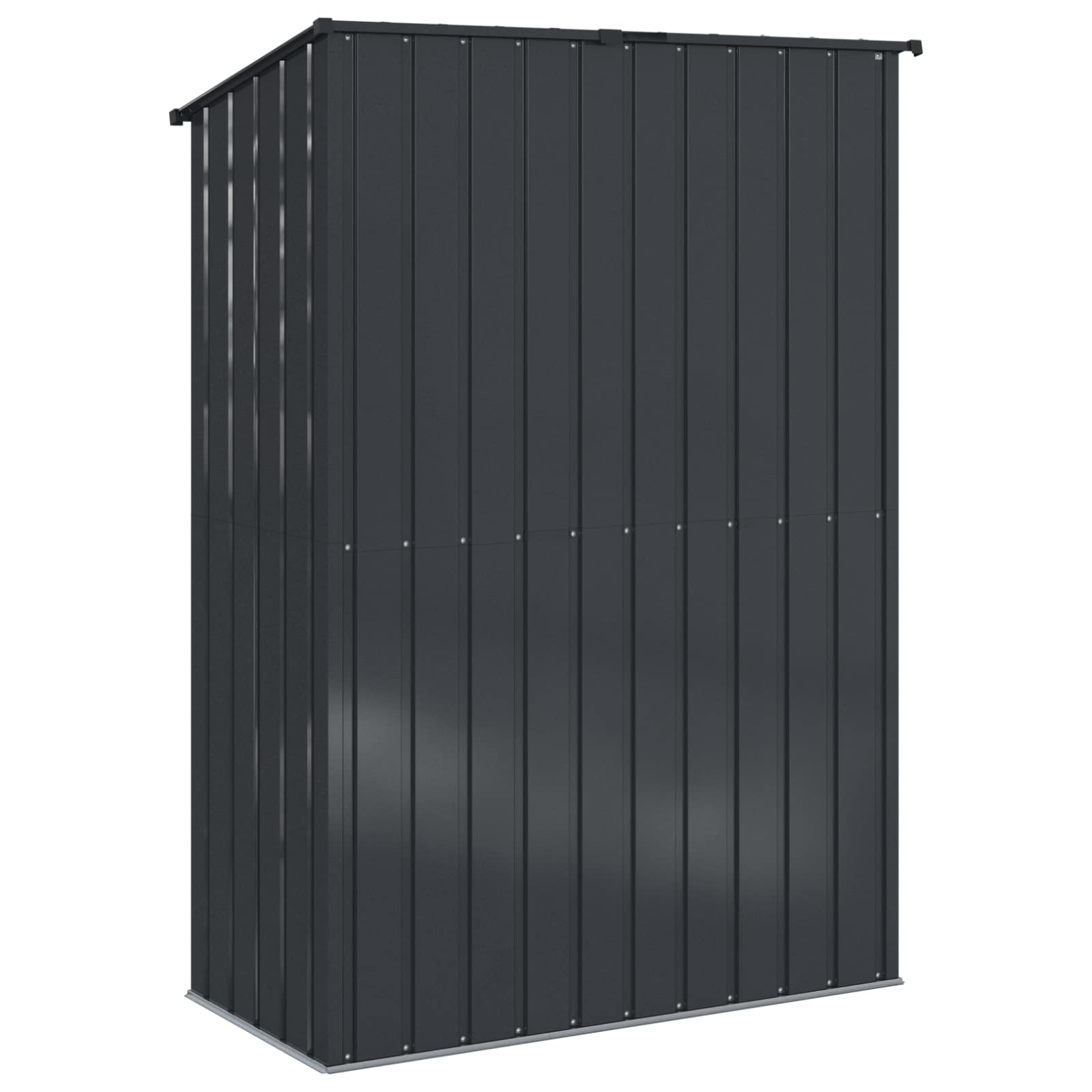 Gartenhütten Anthrazit 140,5 x 74 x 200 cm Metall