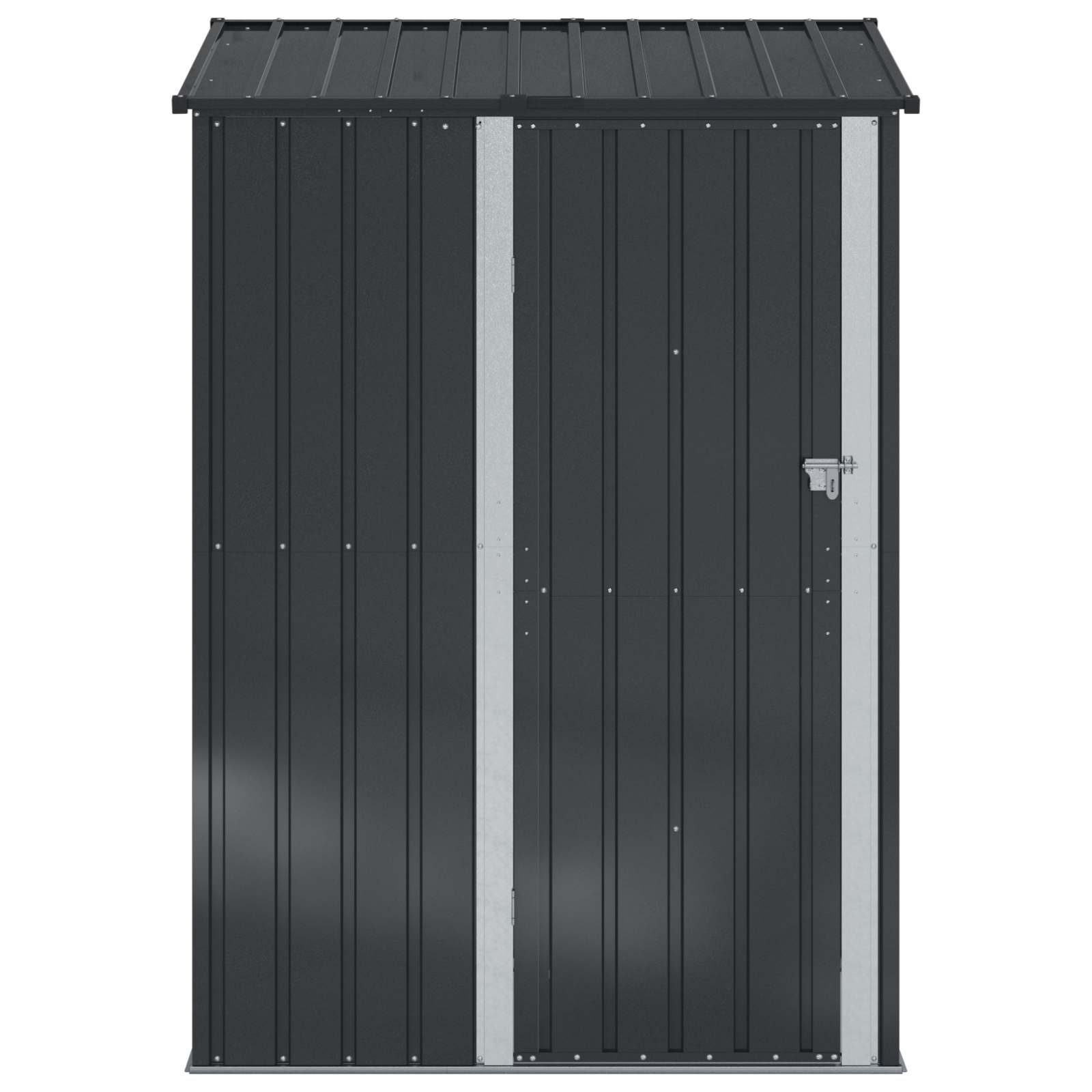 Gartenhütten Anthrazit 140,5 x 74 x 200 cm Metall
